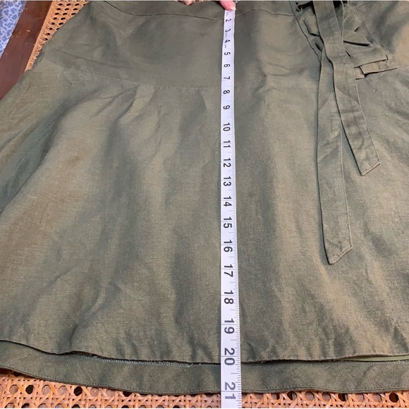 Ann Taylor skirt Linen fabric too cute ! - Picture 9 of 9